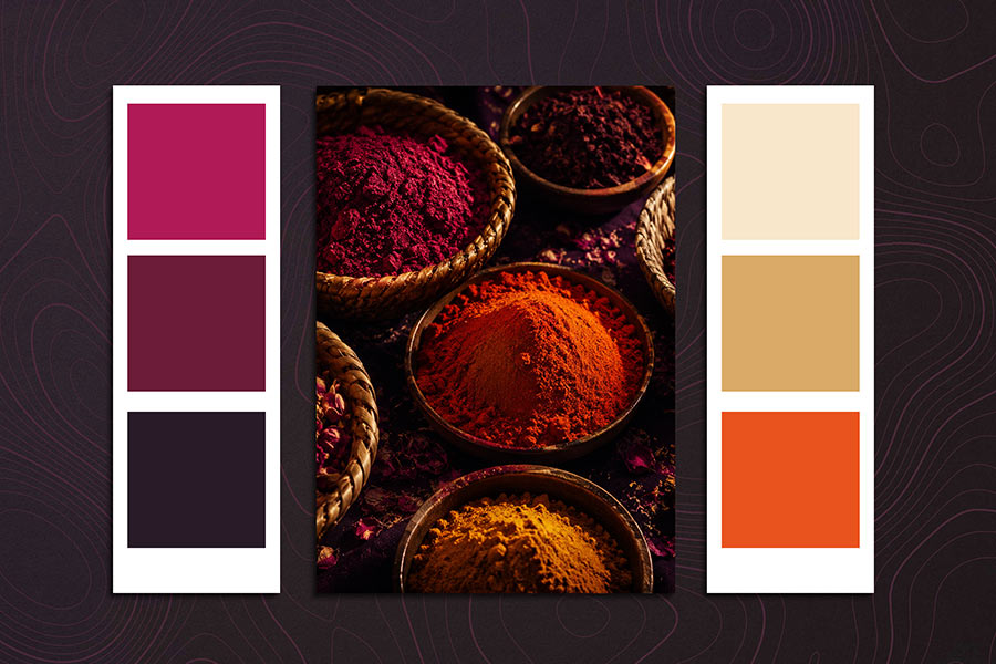 Palette de couleurs