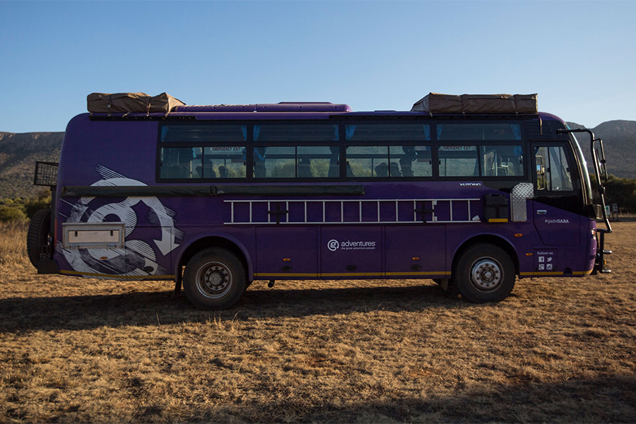 exemple système de marque G Adventures